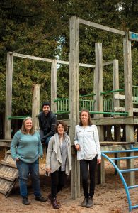 The Environment Network board, l-r: Kerri MacDonald, Lea Pankhurst, Michele Rich, Karley ONeill.