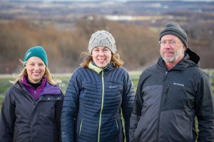 Dr. Richelle Neundorf, Dr. Angie Hill and Dr. Mark Gallagher of Georgian Bay Equine Veterinary Services.