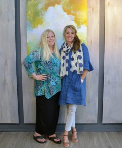 Suzanne Steeves and Andrea Rinaldo, new owners of Creemore’s Mad & Noisy Gallery.