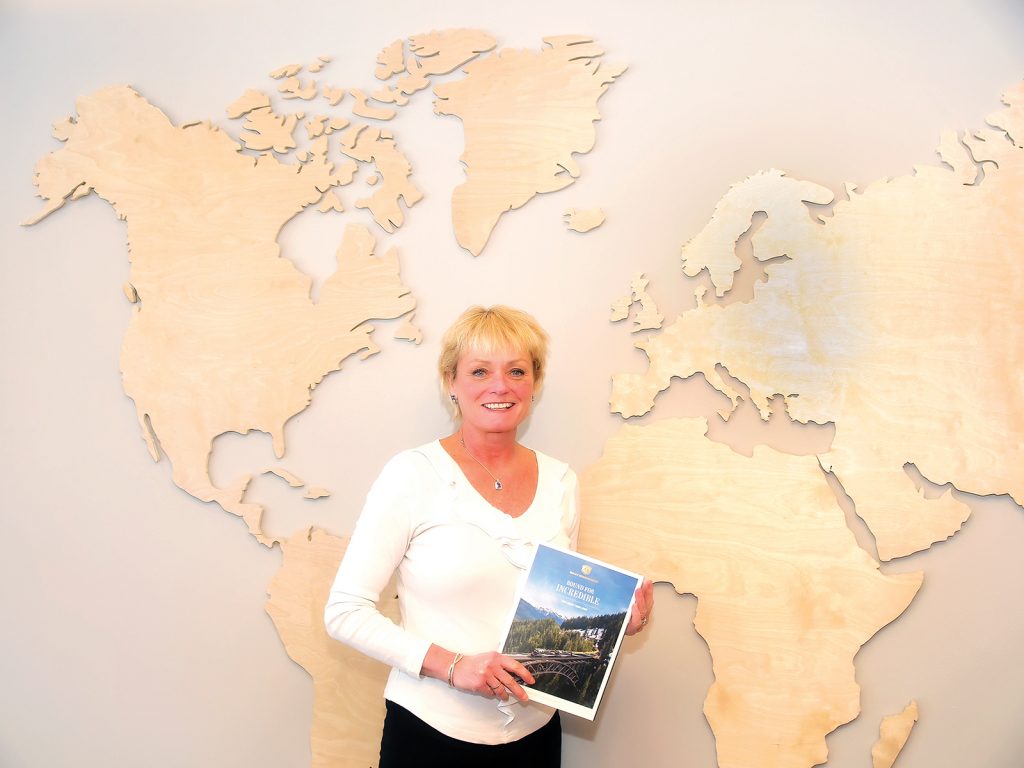 Brenda Chapman, owner and manager of Marlin Travel in Collingwood.