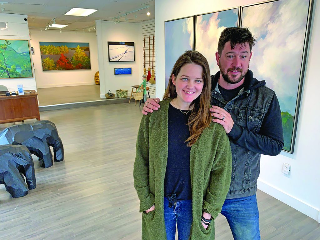 Bridget Light and Jonathan Craig have opened the Craig Gallery in Meaford.