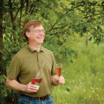 John Mott, co-owner of Beaver Valley Orchard and Cidery, describes his cider as “very dry (fermented to dryness) and tart with no added sugar.”