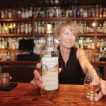 The Dam Pub owner Stephanie Price serves up a dram of the pub’s own branded whisky, a Speyside region, 12-year-old Aberlour single malt, American bourbon oak aged. “The cask we bought yielded 186 bottles and we are down to 28 bottles,” notes Price, adding the next cask to be bottled for the pub will be a Glenfarclas label also from the Speyside region. For the label, the pub commissioned a Scottish watercolour artist to paint from a photo of the pub. Each label is hand numbered by the distillery master at Aberlour.