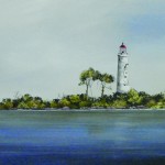 Nottawasaga, Collingwood Lighthouse, 20 x 30 inches.