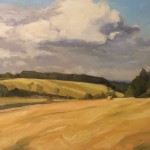 Rolling Hills, Mulmur to Horseshoe, 30 x 40 inches, oil on canvas