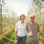 Tom and Karen Ferri, owners of T&K Ferri Orchards in Clarksburg, were the first apple growers in Ontario to introduce the “super spindle” system to maximize the apple yield on their 22-acre farm.