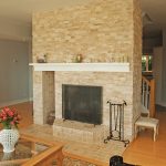 The Rumford-design open hearth fireplace on the main level is very efficient at putting out maximum heat into the living space. Because it has a fresh air intake, it pulls very little heat from the room.