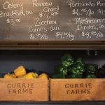 Currie’s Farm Market offers a variety of fresh produce, much of which is grown on their own land and other local farms.