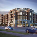 Monaco, on the corner of Hume and Hurontario streets in downtown Collingwood,will feature 127 condominium suites and penthouses above 27,000 square feet of commercial space on the ground floor.