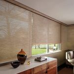 Smart shades, like these automated window shades by Hunter Douglas, can be operated from converters or from your smart phone.