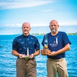 Rick Crouch and Robert Square of the Nottawasaga Lighthouse Preservation Society, which has been instrumental in working with the federal government to preserve the Lighthouse.