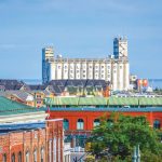 Terminals from a roof in Downtown Collingwood