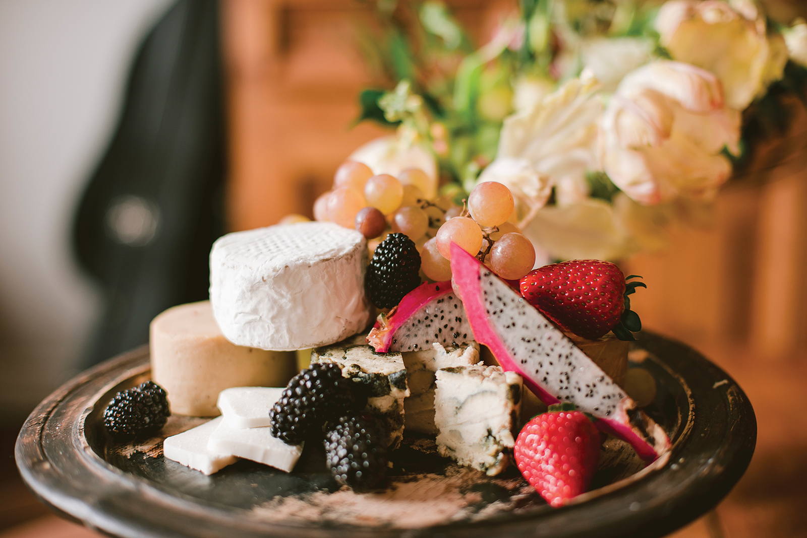 The Frauxmagerie in Meaford produces a variety of non-dairy cheeses, including Botanic Camembert, Mauxarella and Botanic True Blue.