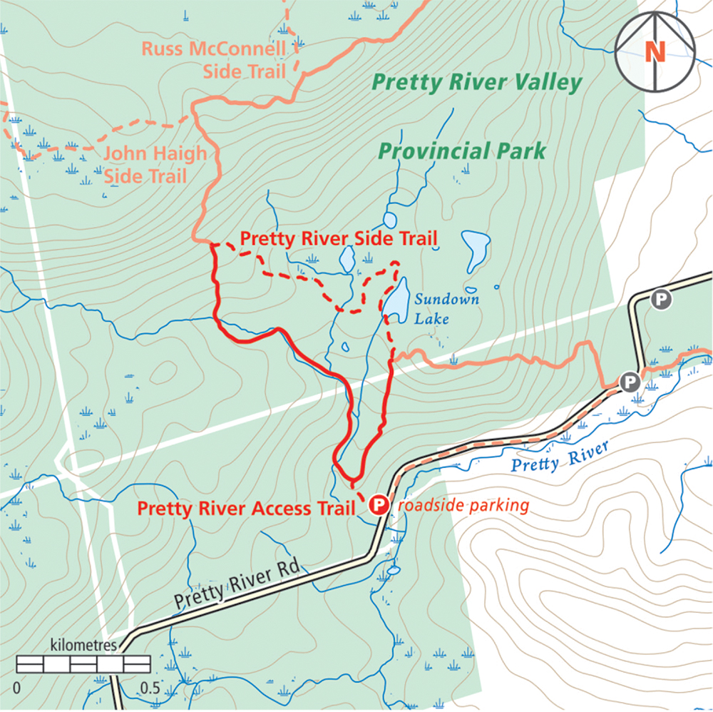 Preety River Map