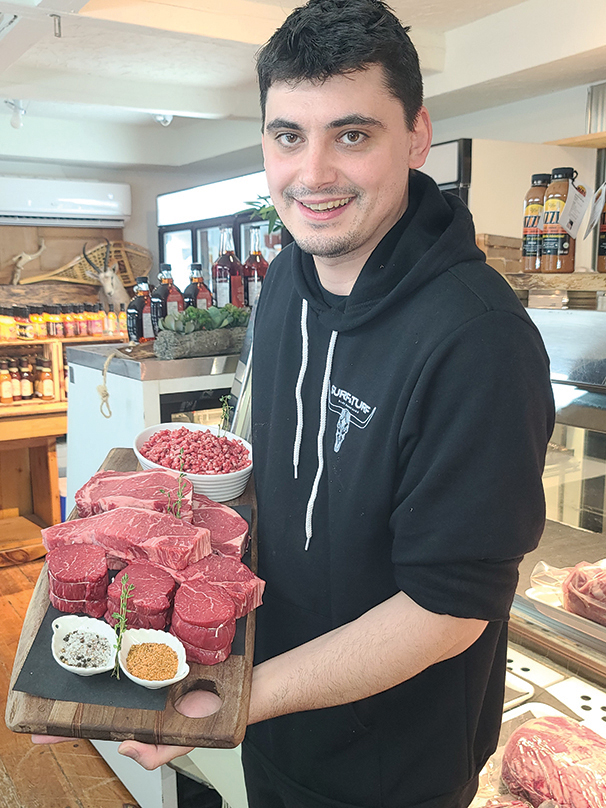 Aaron Dancey, general manager & head butcher, Surf & Turf Blue Mountains
