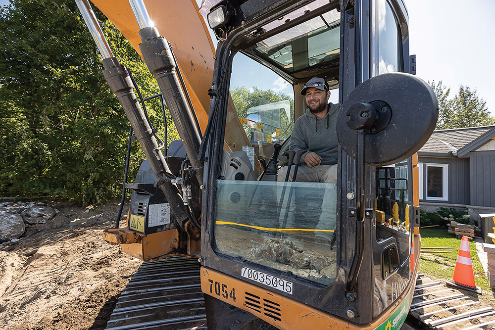 Greg Waddell, owner of Black Rock Construction.