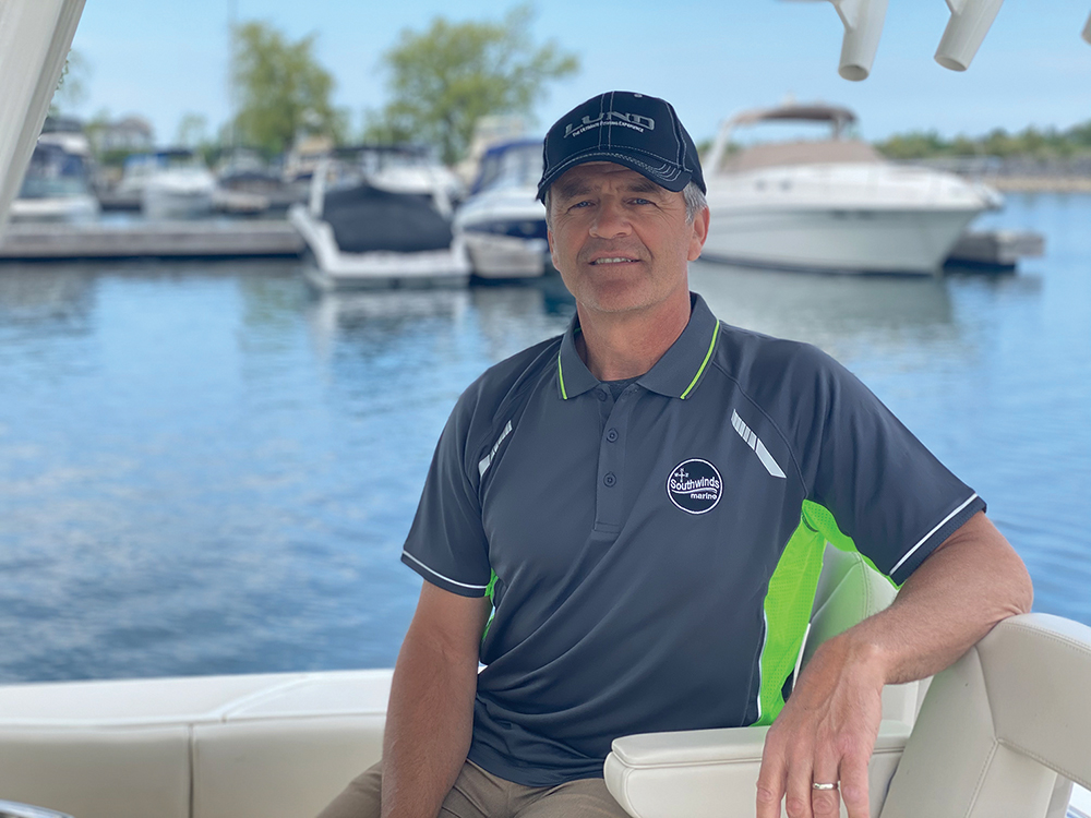 Mike Leblanc, owner of Southwinds Marine.