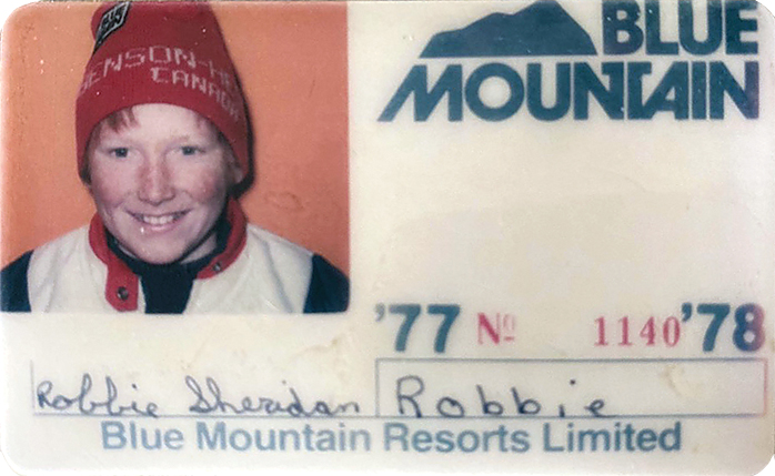 Rob Sheridan started working at Blue Mountain when he was 12.
