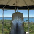 The view from inside the Nottawasaga Island Lighthouse, watching over Georgian Bay for more than 150 years.