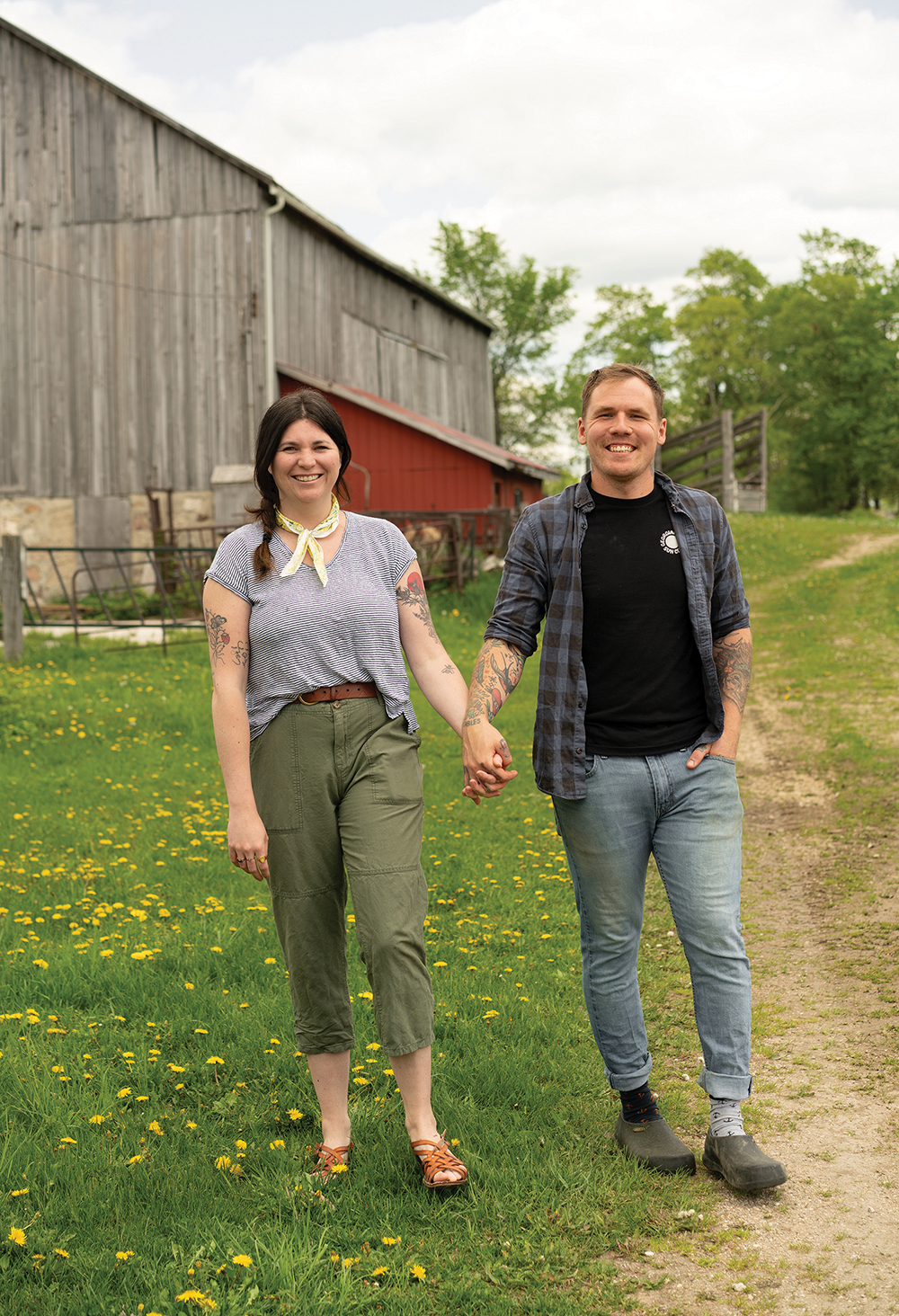 Hannah Harradine and Joel Gray of Sumac & Salt.