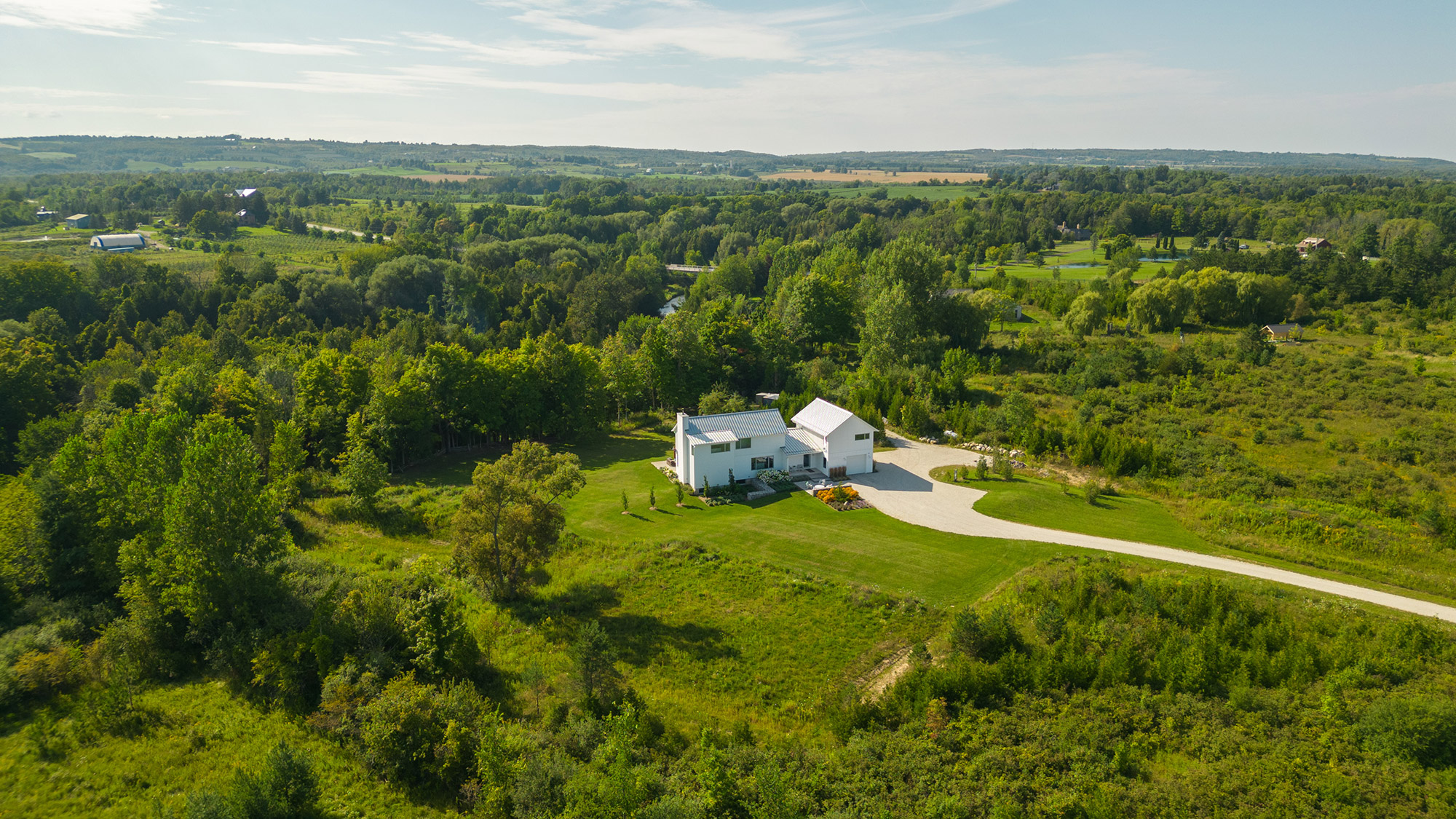 Exceptional Custom Home in the Heart of Ski Country on 5 acres Just Minutes From Thornbury