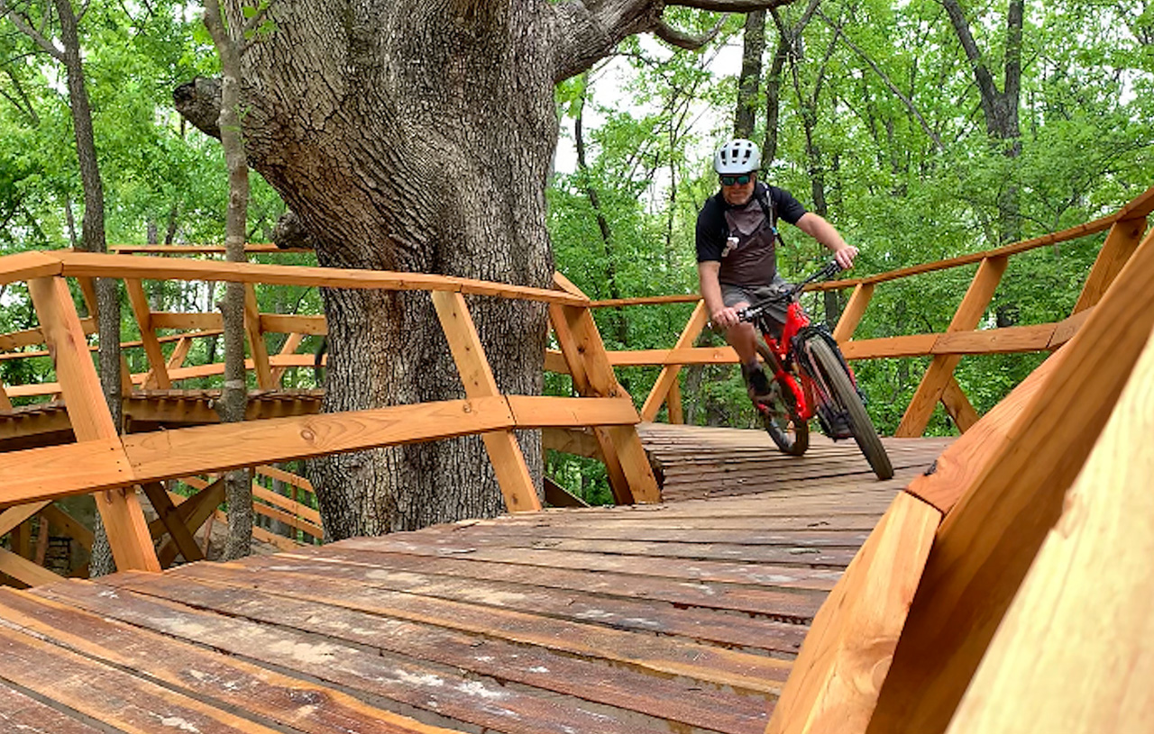 Big trees and boardwalks. Brothers Steuart and Tom Walton are grandsons ...