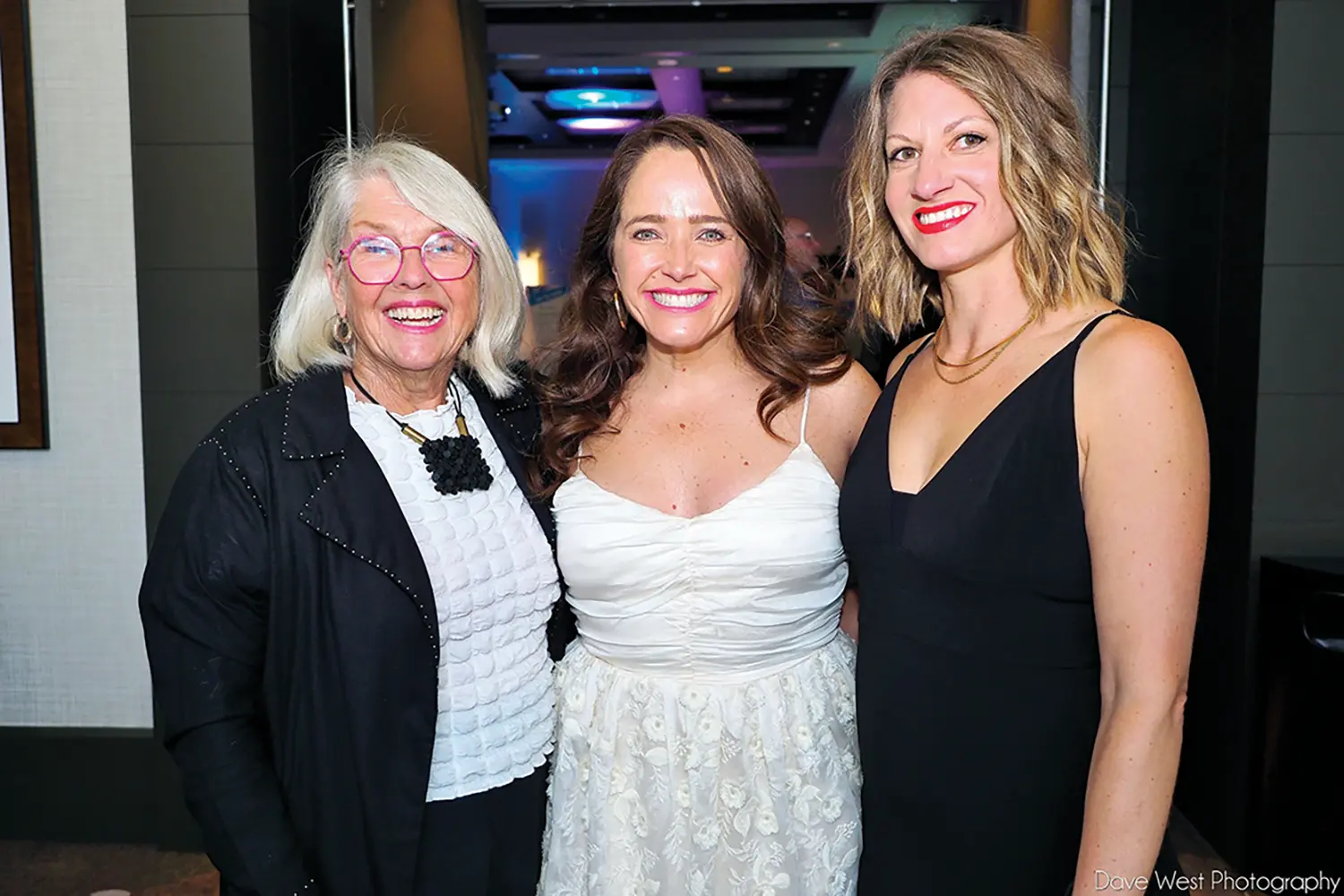 Sue McKenzie, Lindsay Ellen Rowe and Stephanie Suchan.