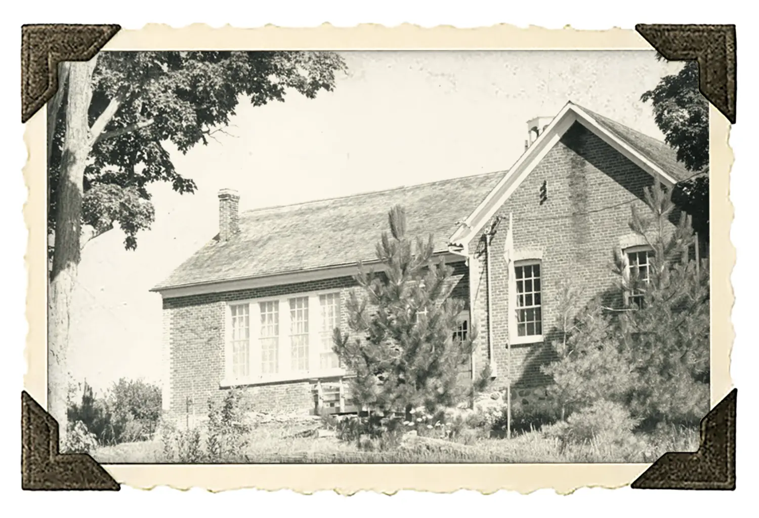 The Heathcote Schoolhouse, which first opened its doors to students in 1871, presented the young family with an opportunity they had not expected.